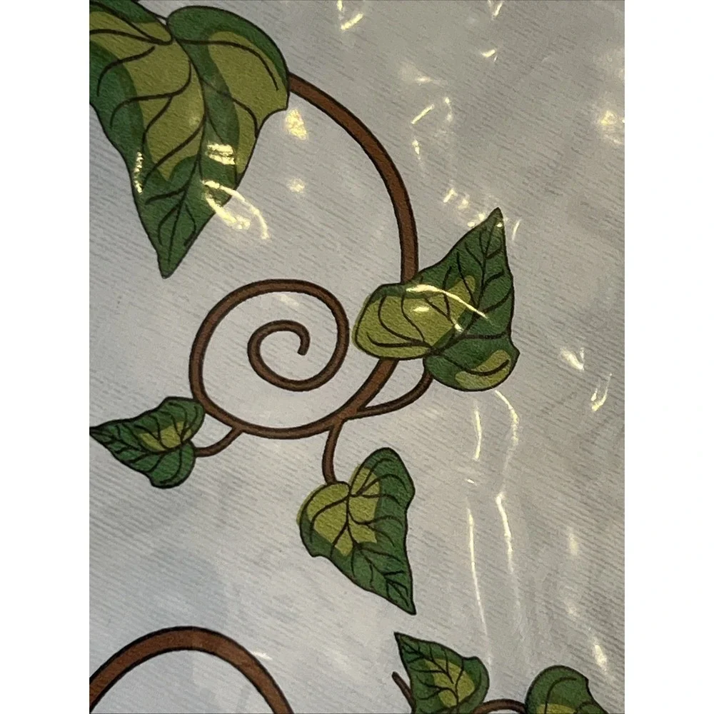 Vinyl Fitted Soft Flannel Tablecloth, 48
